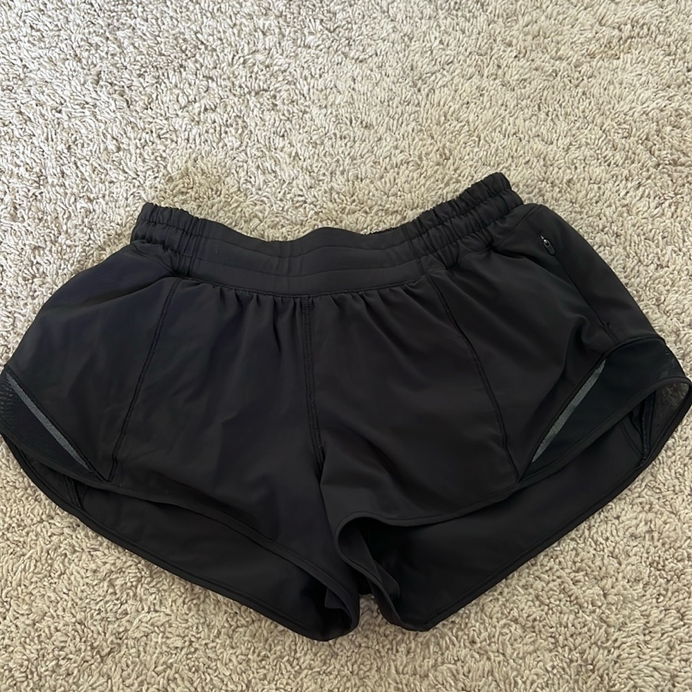 Lululemon black athletic shorts